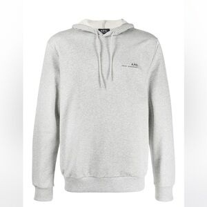 A.P.C. Light Gray Men's Sweatshirt